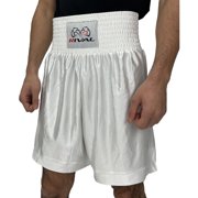 Rival Boxing Dazzle Pro Boxing Trunks - Large - White