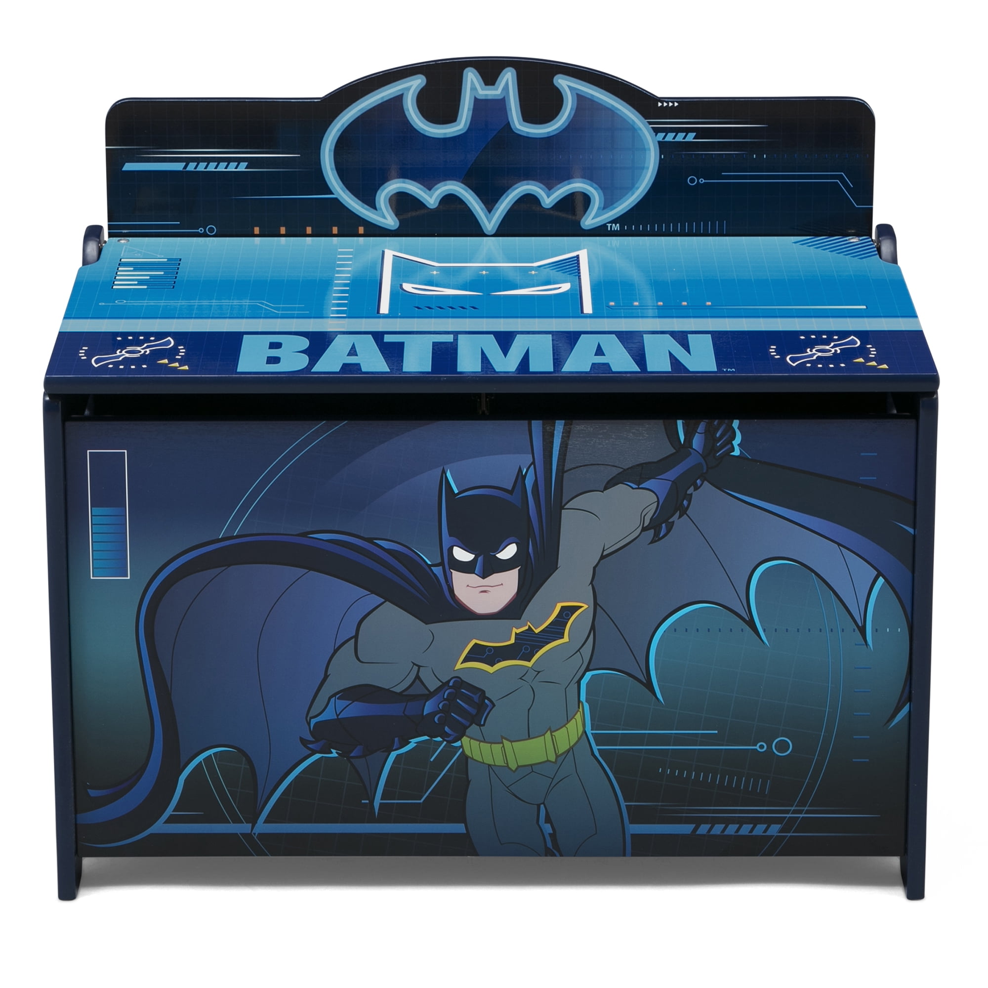Batman Deluxe Toy Box by Delta Children Greenguard Gold