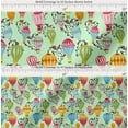 thumbnail image 2 of Soimoi Cotton Poplin Fabric Heart & Hot Air Balloon Holiday Fabric Prints by Yard 42 Inch Wide, 2 of 7