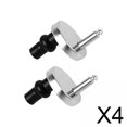 thumbnail image 1 of Bisagras para asiento de inodoro,Bisagras universales de liberación rápida para asiento de inodoro,Bisagras de asiento de inodoro con respaldo de goma y tornillo expansible,Bisagras para, 1 of 8