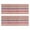 Pink Striped Geometric, variant on Kitchen Rugs Sets Of 2,Purple Boho Tribal Birds and Meanders Pattern Anti Fatigue Kitchen Mat Rugs Non Slip Washable,Decorative Kitchen Floor Mats for Kitchen,Sink,Laundry,17"X47"