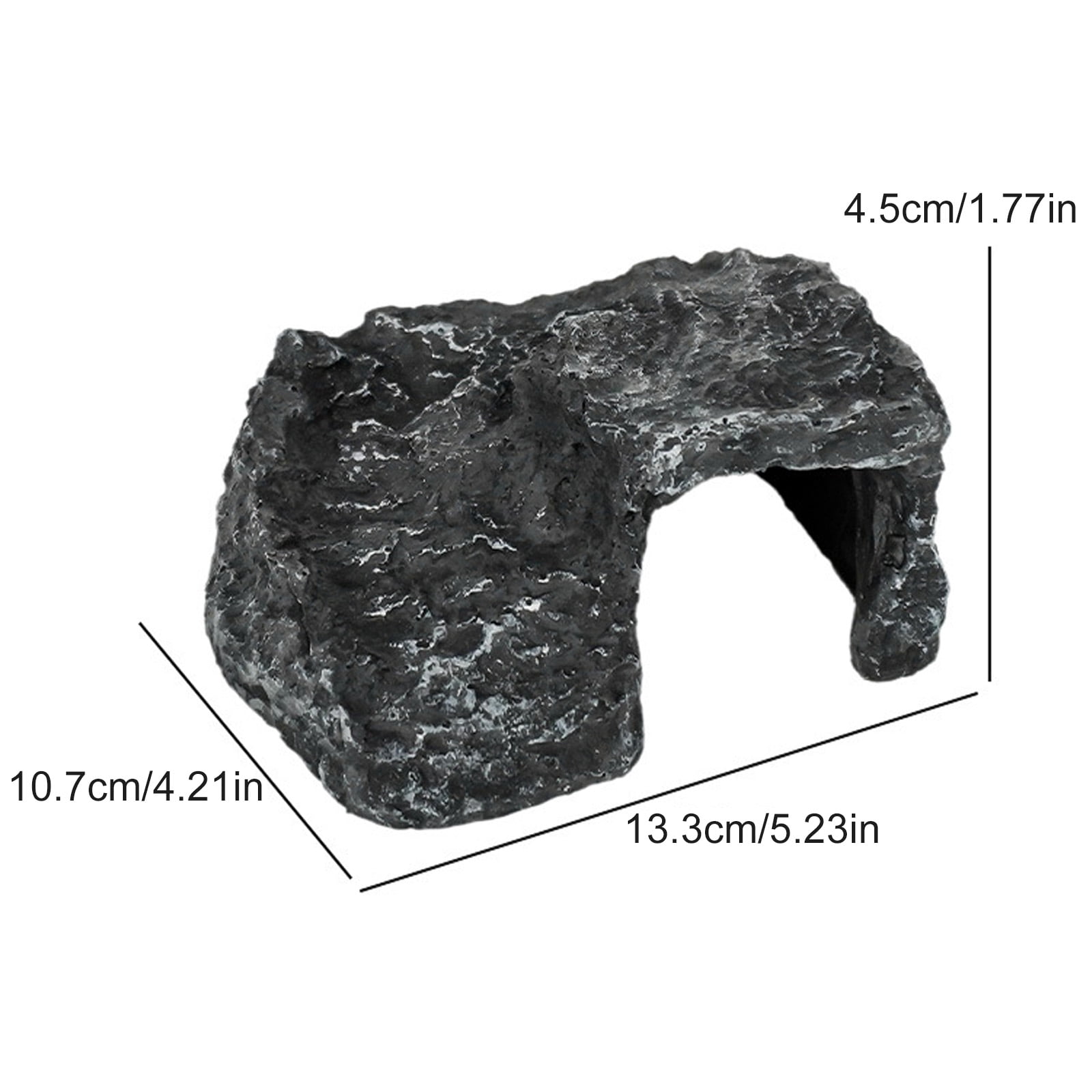 Aquariums Resin Shelter Cave Landscape Decoration Terrariums Basking Platform Reptiles Hideouts Cave Habitats Ornament