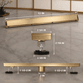 Linear Shower Floor Drain Brushed 12 Inch 304 Stainless Steel Bathroom ...