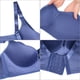 thumbnail image 4 of Women's Plus Size Bras Lace Full Figure Push Up Wirefree Everyday Bra Royal Blue D 40, 4 of 6