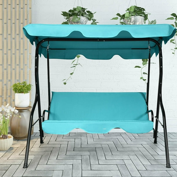Outdoor swing with canopy walmart cheap