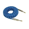 thumbnail image 1 of Audio2000S ADC204H 10ft Guitar Cable, Light Blue, 1 of 3