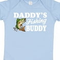 thumbnail image 4 of Inktastic Daddy's Fishing Buddy with White Text Boys Baby Bodysuit, 4 of 5