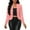 Watermelon Red, variant on ShiShine Women's Sheer Lace Jacket Blazer Long Sleeve Open Front See Through Jackets