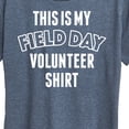 thumbnail image 3 of Instant Message - This Is My Field Day Shirt - Women's Short Sleeve Graphic T-Shirt, 3 of 6