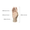 thumbnail image 4 of Basic Medical Clear Vinyl Exam Gloves - Latex-Free & Powder-Free - VGPF3002 (Case of 1,000), Medium, 4 of 4