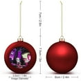 thumbnail image 2 of Invader Zim Gir Cartoon Christmas Balls Sparkling Christmas Tree Hanging Ornaments Party Home Decor Xmas Christmas Gifts, 2 of 8