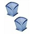 thumbnail image 3 of Dale Tiffany Bubble Fused Glass Candle Votive Set, 2-Piece, Blue, 3 of 4