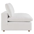 thumbnail image 2 of Modway Commix 3 Piece Down Filled Overstuffed Sectional Sofa Set in Pure White, 2 of 10