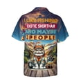 thumbnail image 2 of I Like Fishing, and My Exotic Shorthair, and Maybe 3 People. Happy Father's Day Hawaiian Shirt Breathable Summer Unisex Merch Cat Lover Kitten Owner Gifts - 00004, 2 of 6