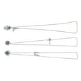 thumbnail image 3 of Dainty Collier, 3pcs Mauvais Oeil Collier Colliers Collier Pendentif Performance Fiable, 3 of 12
