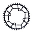 thumbnail image 2 of Plato De Bicicleta 104BCD Rueda Dentada Bicicleta Piezas De Anillo De Cadena Redonda Negro 46T Sunnimix Plato de bicicleta, 2 of 8
