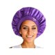 thumbnail image 1 of wonima11 Black Satin Bonnet for Sleeping Black Women Single Layer, 1 of 1