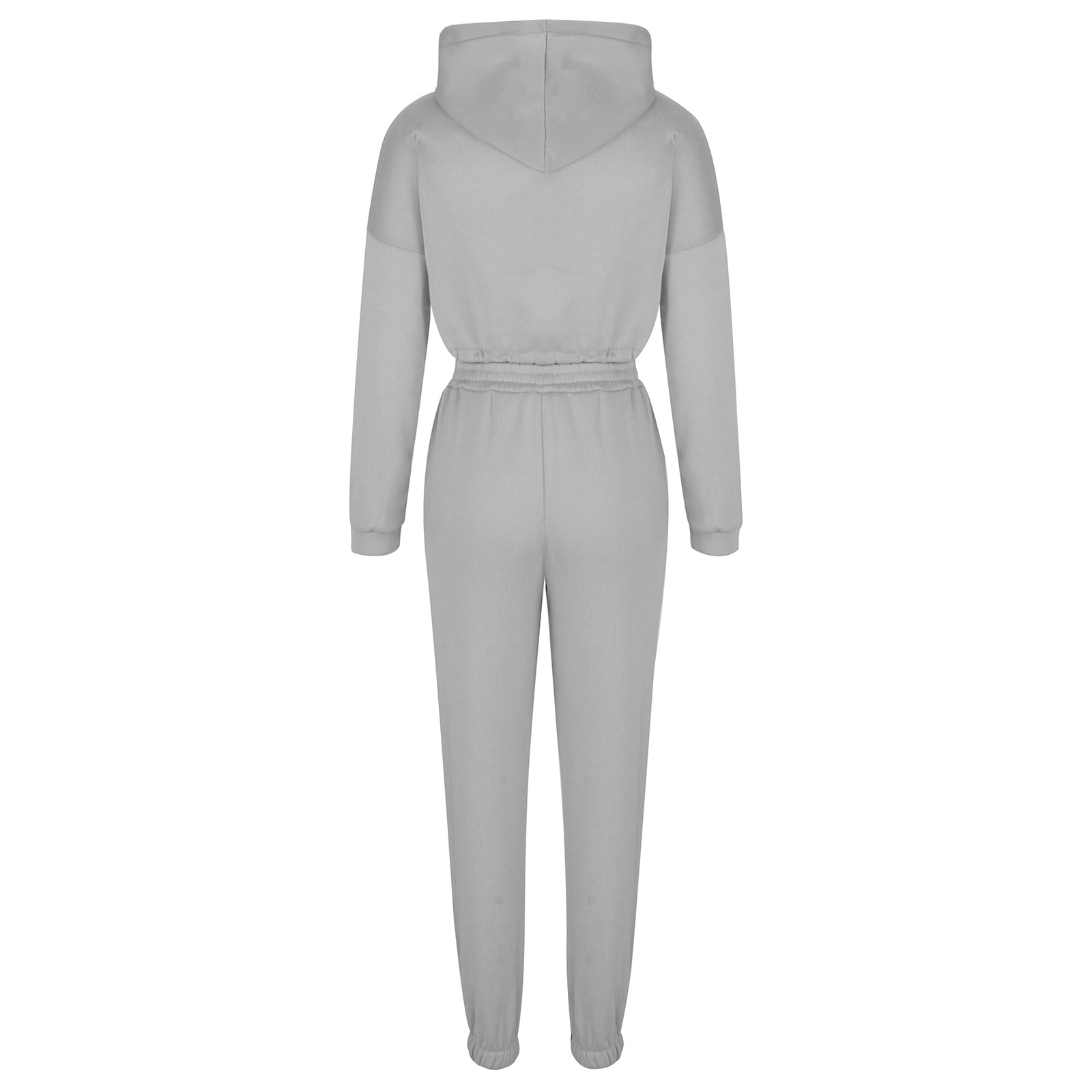 DDAPJ pyju Womens Hoodie Sweatsuit Long Sleeve Cropped Hooded