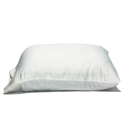 SuperGiantXL Pillowcase. “Queen White 2-Pack” Extra wide pillowcases 25” inches wide! Designed to fit even the biggest pillows. 600 thread count wrinkle free microfiber