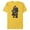 Yellow, variant on Marvel WandaVision Wanda & Vision Behind the TV Screens - Short Sleeve Blended T-Shirt for Adults - Customized-Yellow