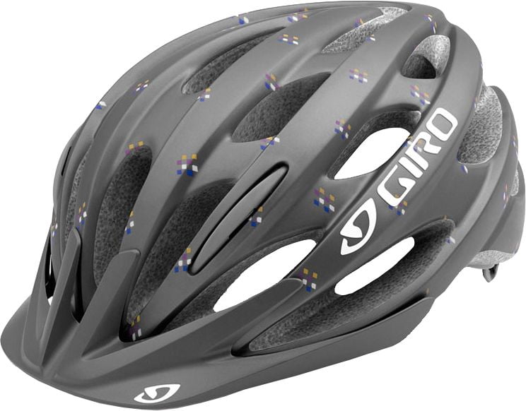 grey bike helmet