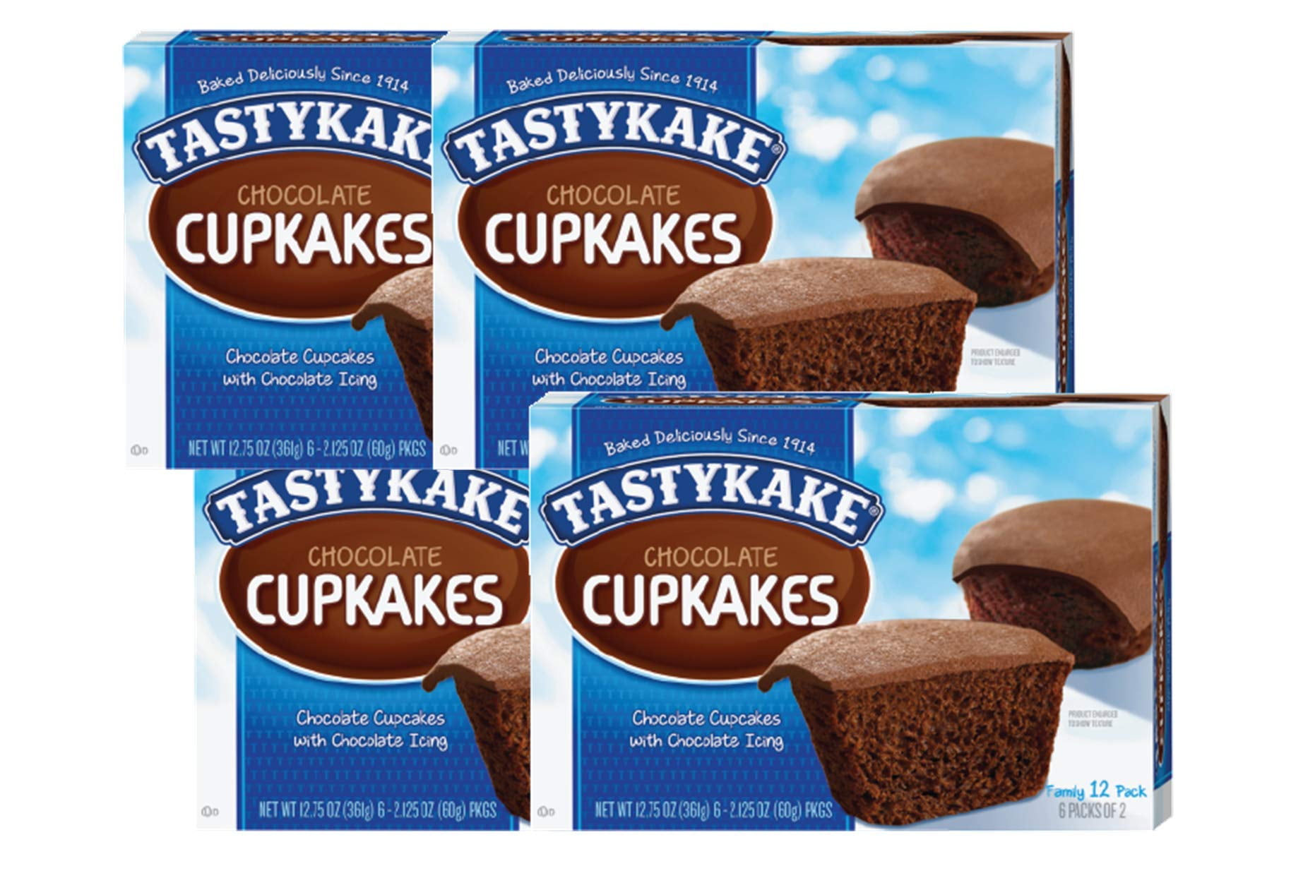 【によるキャ】 Tastykake Chocolate Cupcakes, 8 Boxes：Glomarket いになり