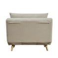 thumbnail image 5 of Flash Furniture Shaw Boucle Convertible Tri-Fold Sleeper Chair Armless Cream (BOBSBS031CRMBCL), 5 of 9