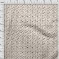 thumbnail image 4 of oneOone Cotton Poplin Brown Fabric Heart Craft Projects Decor Fabric Printed By The Yard 56 Inch Wide, 4 of 4