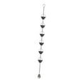 thumbnail image 4 of Rain Chain Gutter Chain Rain Catcher with Decorative Lotus Cups for Outdoor Garden Yard Eaves, 4 of 9