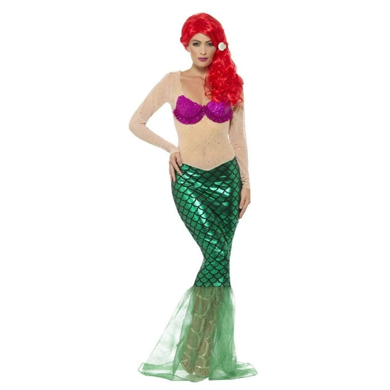 Deluxe Sexy Mermaid Costume Adult Green Deluxe Sexy Mermaid Costume Adult Green
