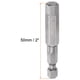 thumbnail image 2 of 5uds 5/16" Hexagonal Destornillador Taladro SAE 1/4" Hexagonal Vástago 2" Longitud Magnético S2 Acero Potencia Perforación taladros, 2 of 5