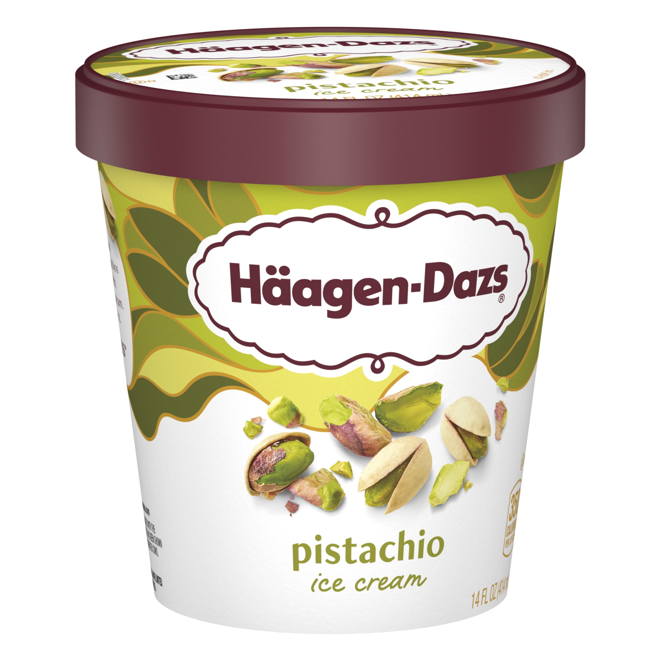 Haagen Dazs Pistachio Ice Cream, Gluten Free, Kosher, 14 oz