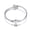 Y, variant on Stainless Steel Bracelet, Silver Bracelet for Men, Letter Design Fashion Jewelry, Letter L