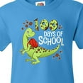 thumbnail image 4 of Inktastic 100 Days of School Cute Green Dinosaur Youth T-Shirt, 4 of 5