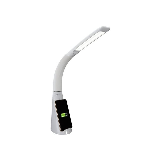 Ottlite Purify Lampe de Bureau à DEL pour Assainissement avec Recharge Sans Fil