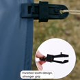 thumbnail image 5 of Clips para lona, ??abrazaderas para lona con agarre de bloqueo resistente para toldos de cubierta, toldos para acampar al aire libre, cubiertas para caravanas y coches, 5 of 5