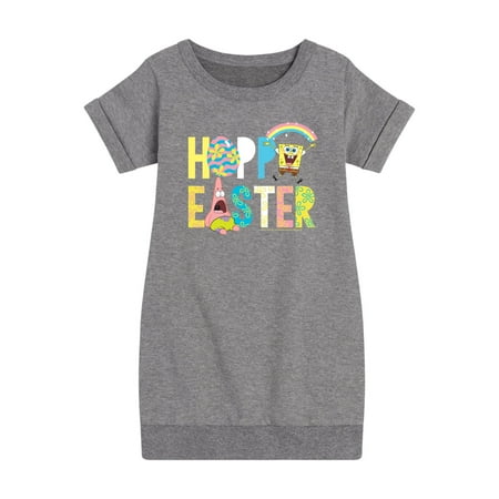 

SpongeBob SquarePants - Hoppy Easter Icons - Toddler And Youth Girls Fleece Dress