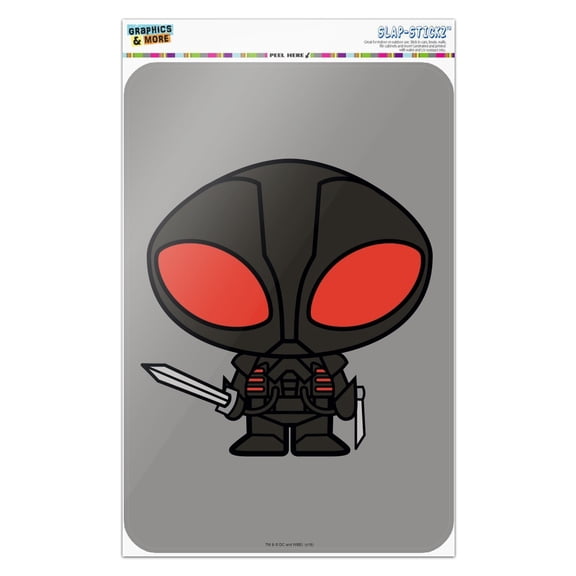 Aquaman Movie Black Manta Chibi Character Home Business Office Sign