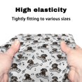 thumbnail image 7 of HELLHERO Dachshund Piano Seat Back Covers Rollator Walker Seat Back Cover Stretchable Material for Seniors Easy to Clean Machine Washable, 7 of 7