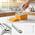 thumbnail image 3 of 1 Set Cheese Slicers, Adjustable Wire Cheese Cutter with Cheese Plane Tool & Wires, 3 of 7