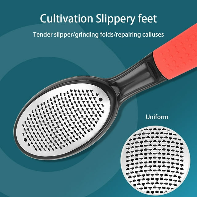 Maoww Foot Rasp File Scrubbers Professional Home Women Dead Skin Removal Manual Stainless Steel Callus Remover Sole Scrubbing Tools Type 3