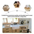 thumbnail image 5 of abbageba Wooden Storage Lap Trays for Bed Eating, 5 of 6