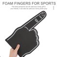thumbnail image 4 of BESTONZON 8pcs Cheerleading Pom Poms Foams Finger for Sports Events Sports Party Football Events, 4 of 5