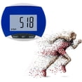 thumbnail image 4 of Podómetro Contador de pasos para caminar con clip para cinturón Podómetro multifuncional Pantalla LCD Accesorio de ejercicio adecuado, 4 of 7