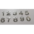 thumbnail image 4 of Apartment Number 3C Sign/Mailbox Number Sign, Door Number Sign. (Silver,3D, Size 2.75 x 1.75, Comes with Double Sided Tape)- The Maple line, 4 of 5