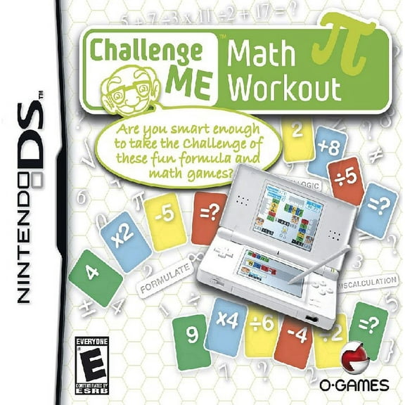Restored Challenge Me: Math Workout (Nintendo DS, 2009) (Refurbished)