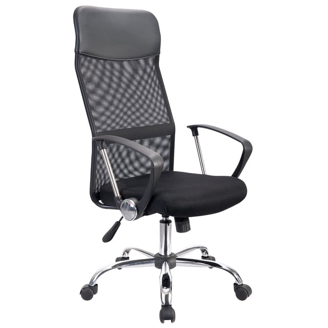 Silla de Escritorio ECONOSILLAS Economalla Ergonómica Negra