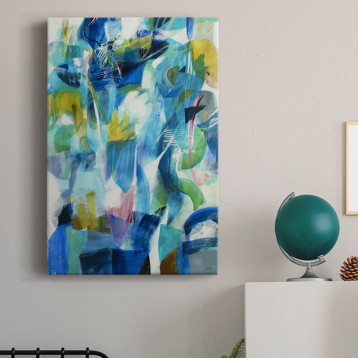 Green Passage Premium Gallery Wrapped Canvas - Ready to Hang