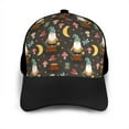 thumbnail image 3 of Yiaed Gnome Insect Frog Print Baseball Cap Dad Hat Polo Style Plain Blank Adjustable Size, 3 of 5