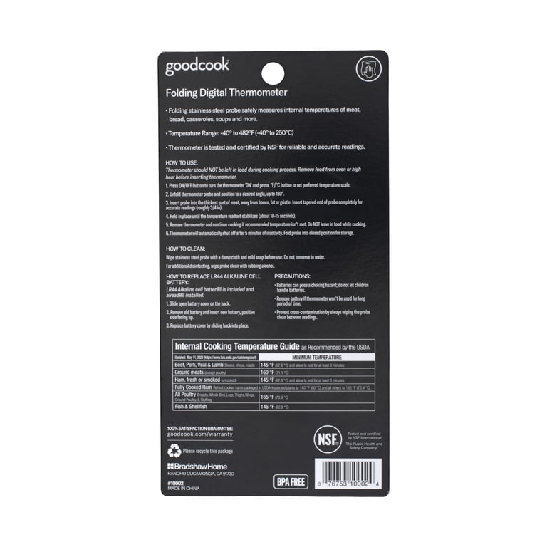 GoodCook Everyday Folding Digital Meat Thermometer photo 6
